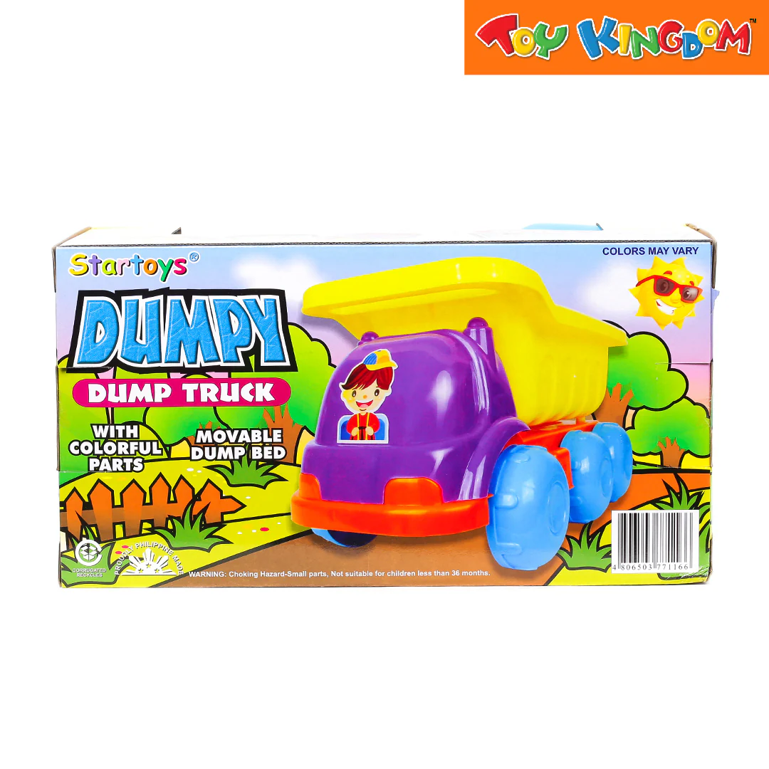 Dumpy Blue Dump Truck Vehicle - Image 3