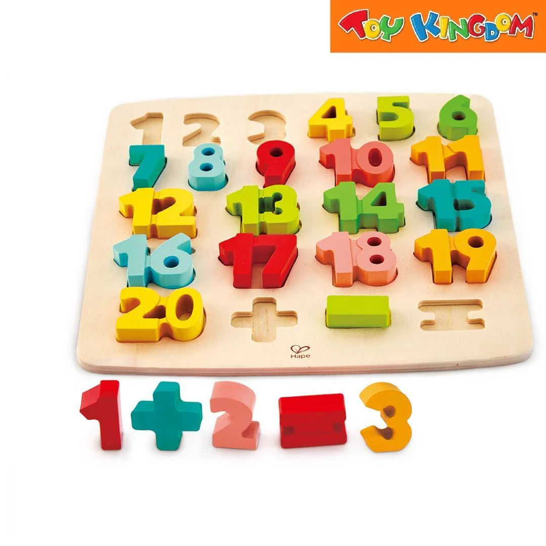 Hape Chuncky Number Math Puzzle - Image 3
