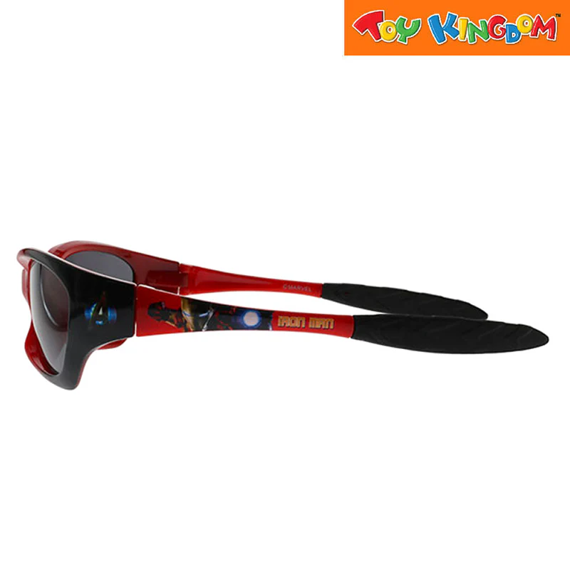 Marvel Avengers Iron Man Red/Black Kids Sunglasses - Image 3